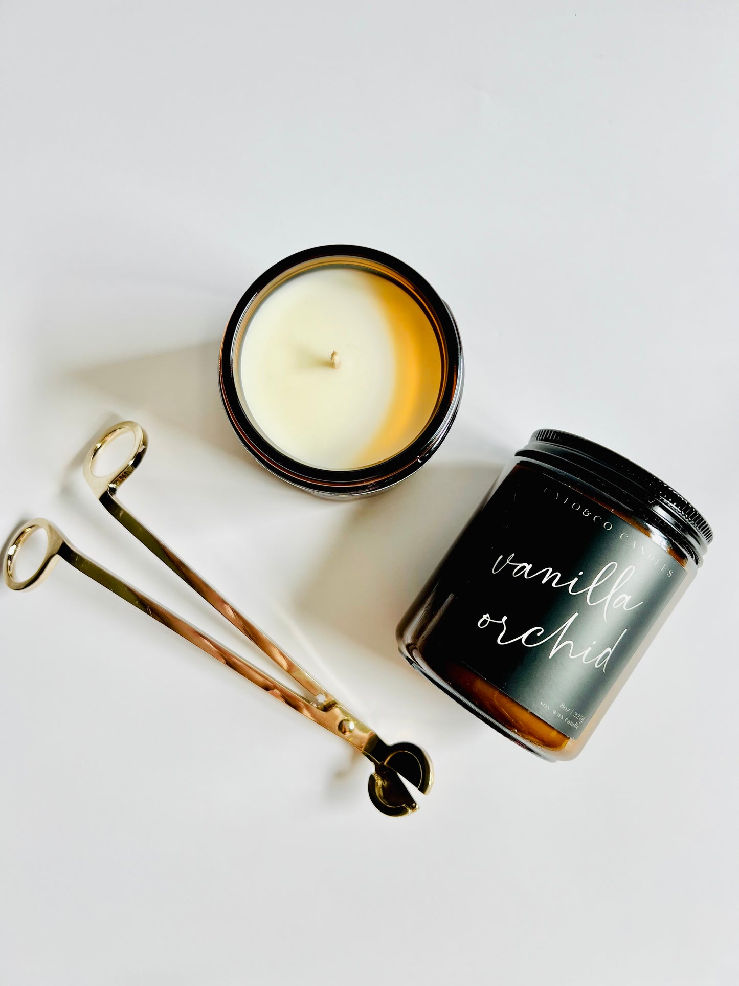 Vanilla Orchid | Amber Jar Candle
