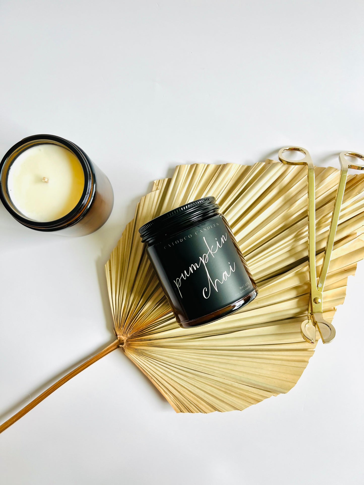Pumpkin Chai | Amber Jar Candle