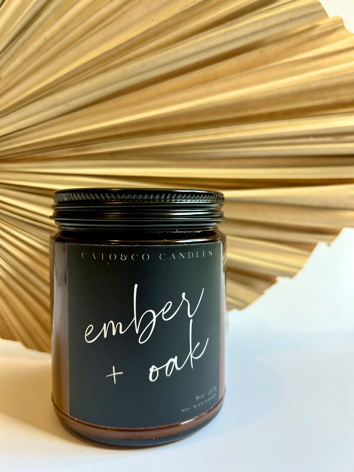 Ember & Oak | Amber Jar Candle