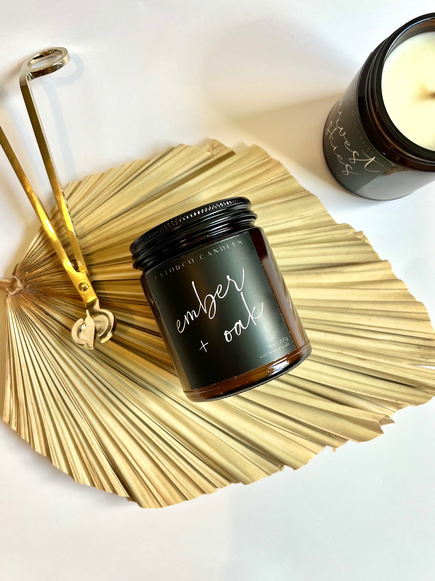 Ember & Oak | Amber Jar Candle