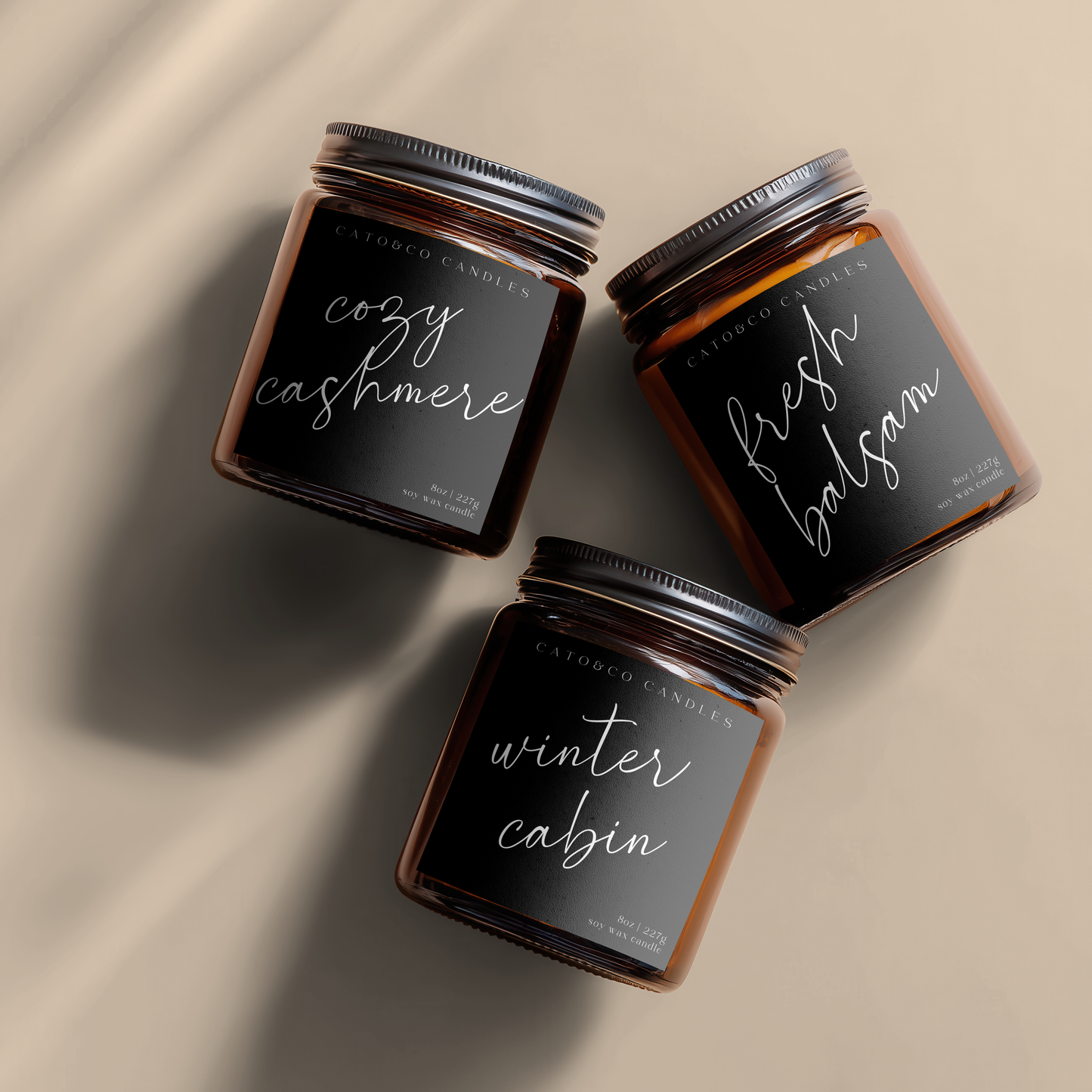 Fresh Balsam | Amber Jar Candle