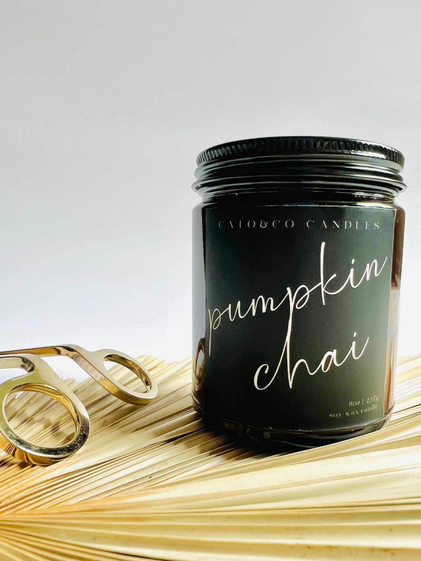 Pumpkin Chai | Amber Jar Candle