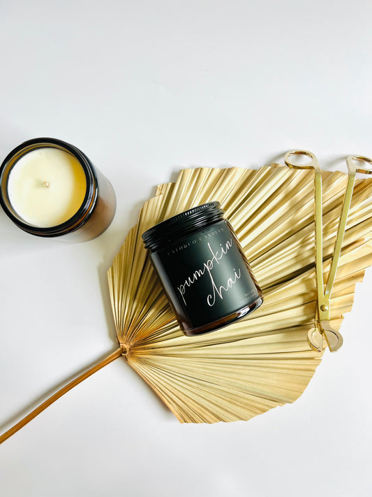Pumpkin Chai | Amber Jar Candle