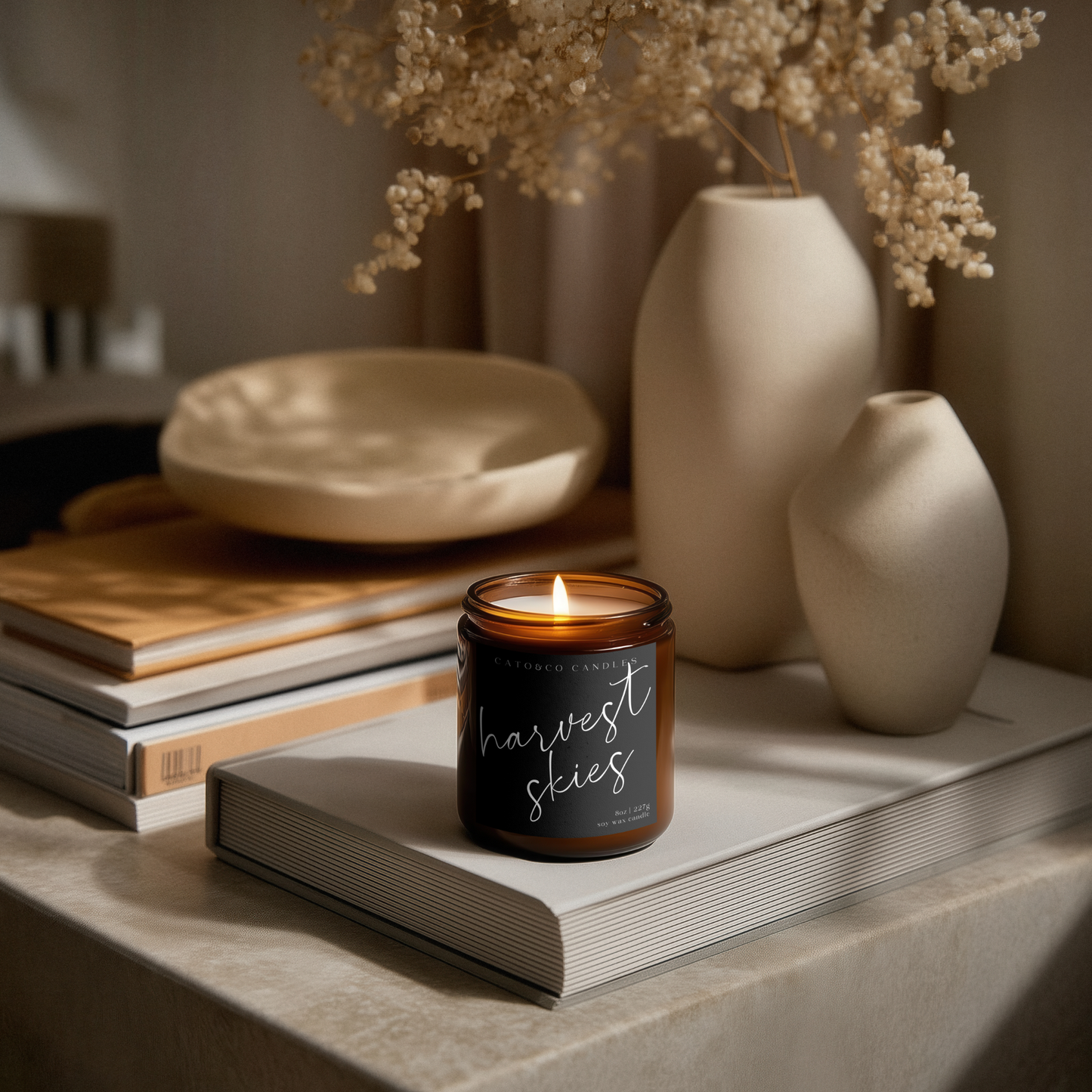 Harvest Skies | Amber Jar Candle