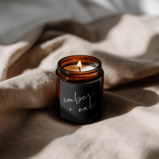 Ember & Oak | Amber Jar Candle