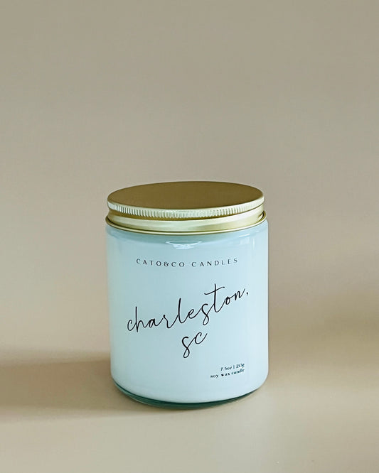 Charleston, SC | Clear Jar Candle